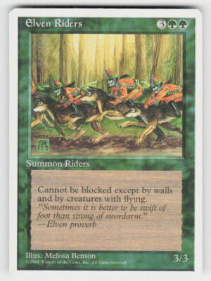 Fourth Edition #126 Elven Riders