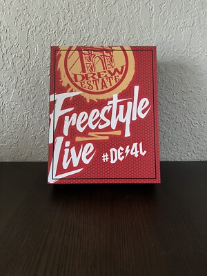 Drew Estate Cigars Freestyle Live #DE 4L 2024 Ashtray, Cigar Cutter, Lighter