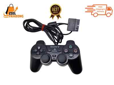 Sony DualShock 2 Analog Controller Schwarz SCPH-10010 for PlayStation 2 PS2