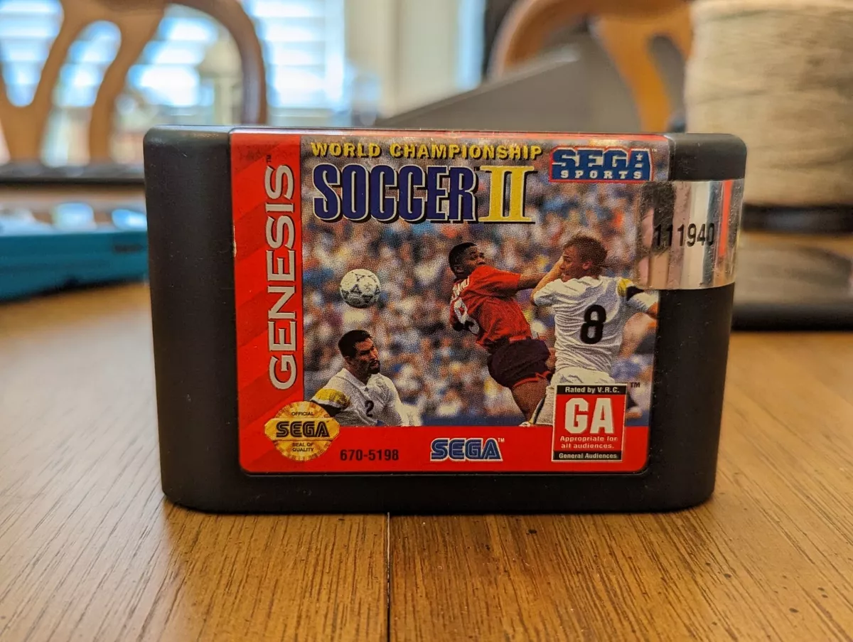 World Championship Soccer II - Sega Genesis