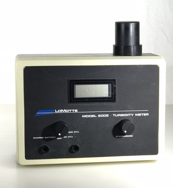 LaMotte 2008 Turbidity Meter With Power Supply and Case for sale online