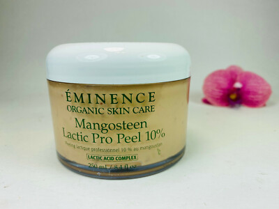 Eminence Mangosteen Lactic Pro Peel 10% 250ml / 8.4oz Prof NEW SAME DAY SHIP 