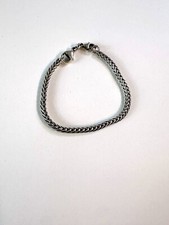 Trollbeads 6.5" Sterling Silver Bracelet with Double Lobster Claw Closure