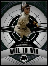 2022 Panini Mosaic #WW-3 Manny Machado Will to Win San Diego Padres Baseball