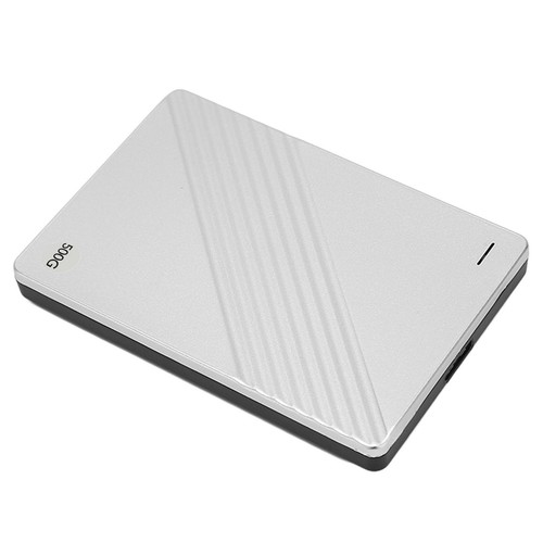 Silver 500GB External Hard Drive Ultrathin 2.5in USB 3.0 Plug And Play Fit - Picture 19 of 22