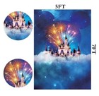 Castle Backdrop Baby Shower Birthday Photo Background Studio Party Supplies — photo 4
