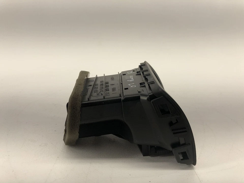 06-09 VOLKSWAGEN RABBIT DELANTERO IZQUIERDO LADO DEL CONDUCTOR SALPICADERO REJILLA VENTILACIÓN AIRE OEM Foto 4 de 4