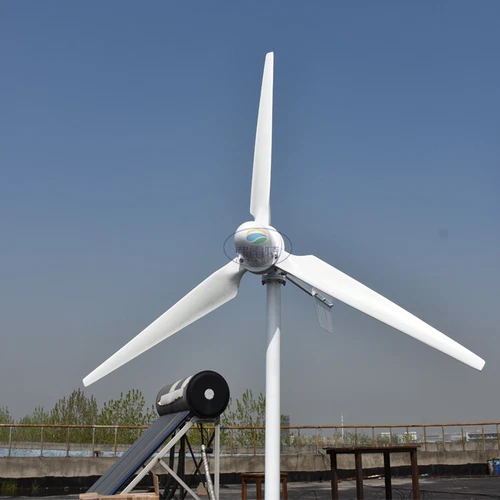 3000W Horizontale Windkraftanlage Komplett Windgenerator mit Hybrid Laderegler - Bild 13 von 21