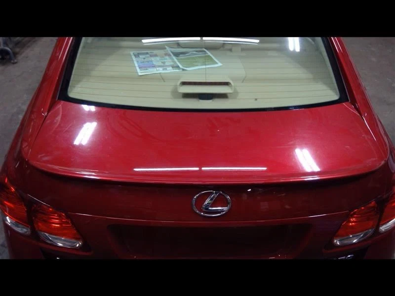 Decklid porta-malas código de pintura vermelho 3R1 sem spoiler compatível com 07-11 LEXUS GS350 772163 - Imagem 2 de 4