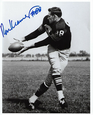 PACKERS Ron Kramer signed 8x10 photo w/ #88 AUTO Autographed Green Bay ...