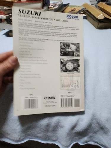 Clymer Suzuki Repair Book 2001-2006 First Edition Volusia Boulevard C50 M260 - Picture 4 of 14