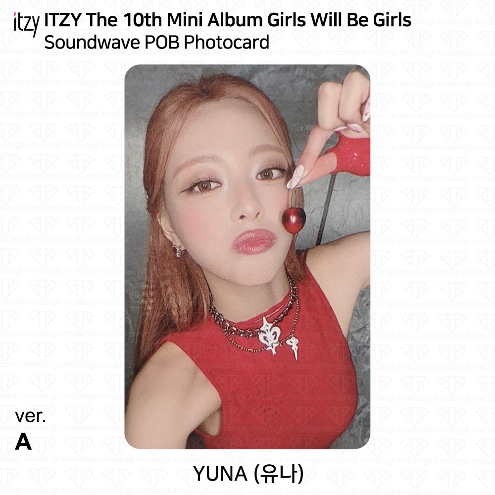 【最終値下げ】itzy リア soundwave イベント 生写真 ITZY The 10th Mini Album Girls Will Be Girls GWBG Soundwave