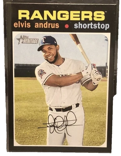 Elvis Andrus Trading Cards