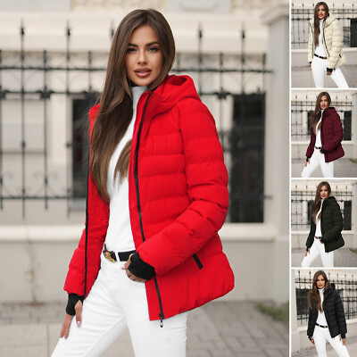 Winterjacke Wärmejacke Sport Jacke Sweatjacke Kapuze Damen OZONEE JS/M769Z3 