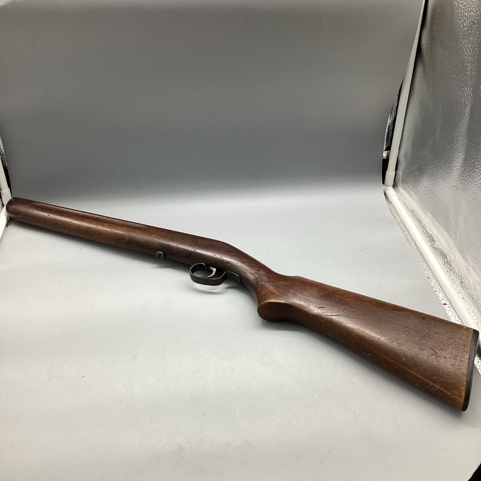 Winchester 67 . 22 Walnut Stock W/ Orig. Butt Plate #Y310