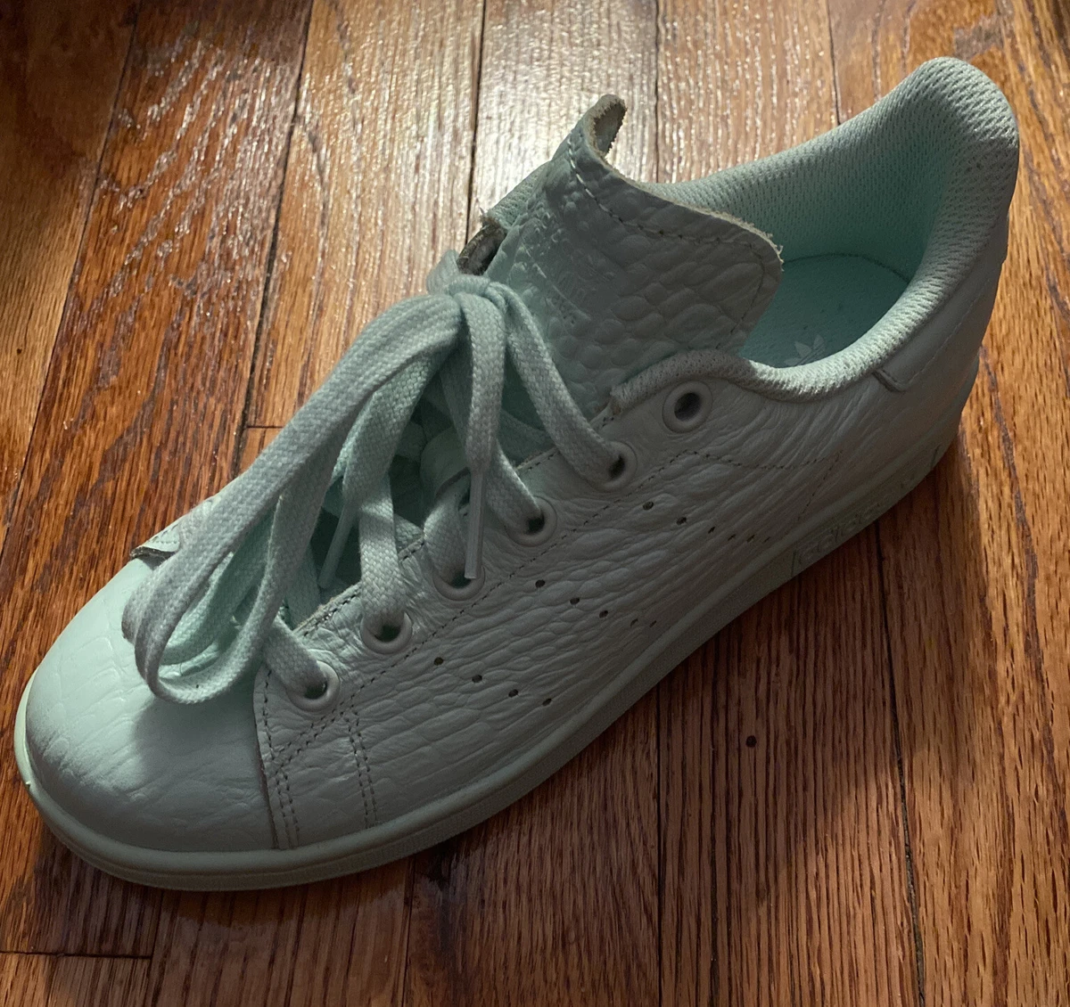 adidas womans smith mint green crocodle Sneakers Size 6 | eBay