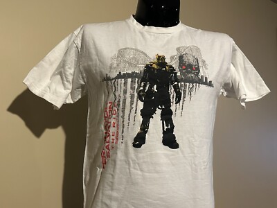 TERMINATOR SALVATION - The Ride rare Six Flags Magic Mountain t-shirt Large 2009