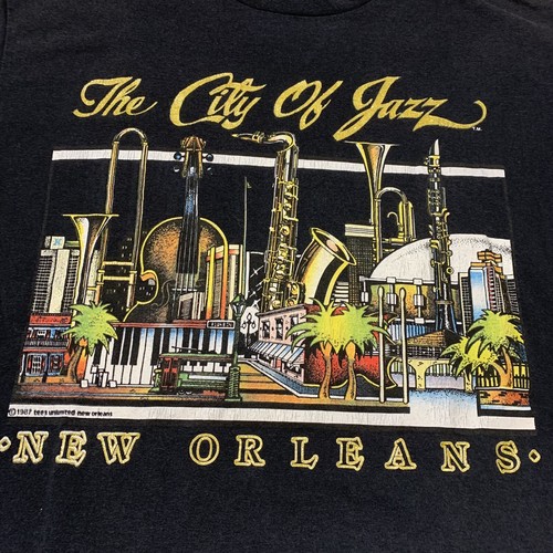 Vintage New Orleans Jazz Fest Graphic T 
