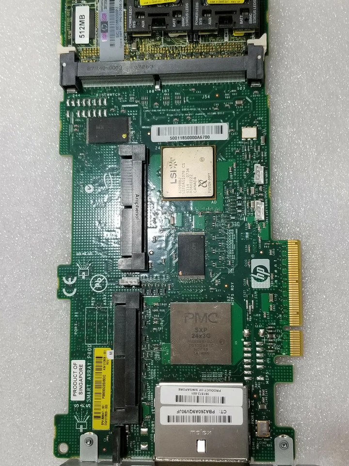 HP 381513-B21 398647-001 501575-001 Smart Array P800 Raid Contrôleur W/512MB - Image 3 of 4