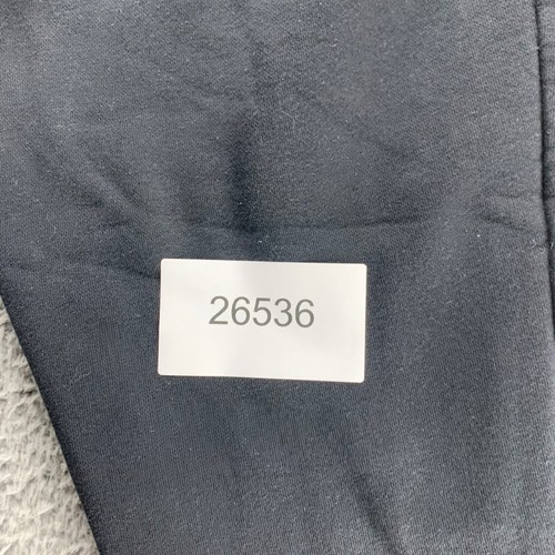 Adidas Jogger Pants Mens 2XL Black Cotton Blend Fleece Lined Pockets Athletic - 第 10/10 張圖片