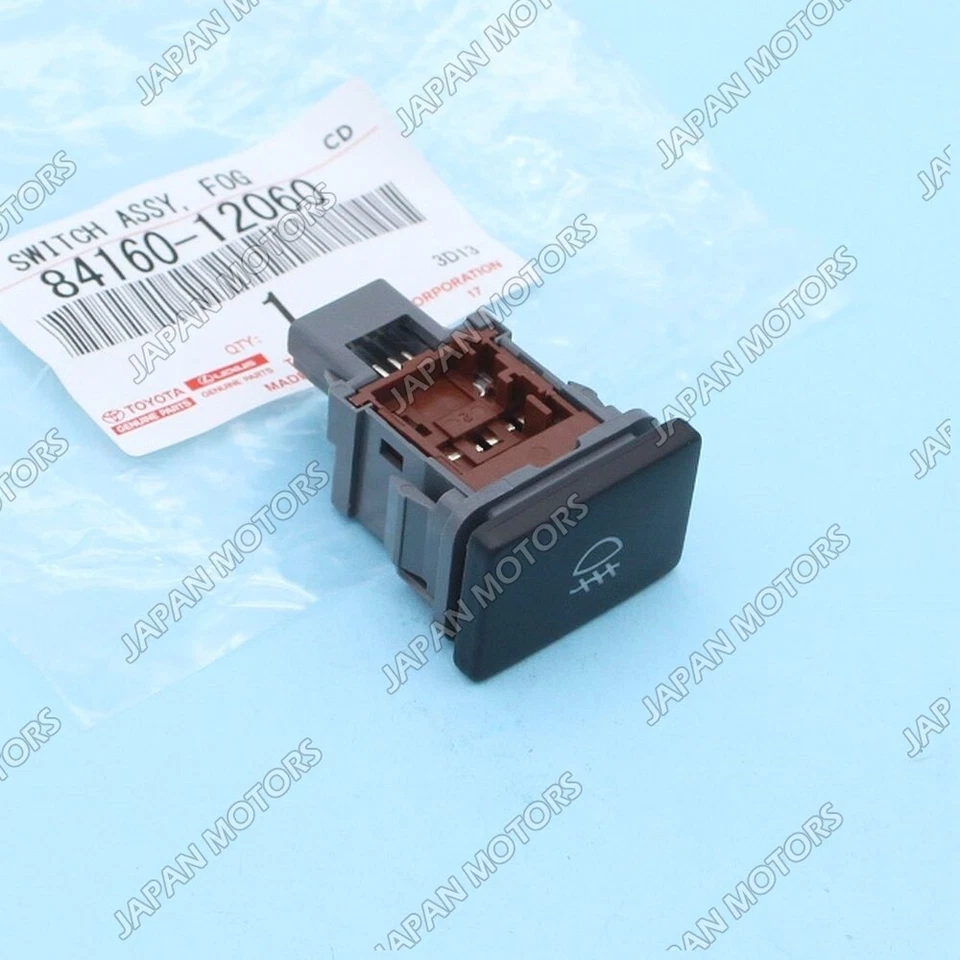 Подлинный переключатель противотуманных фар Toyota RAV4 C-HR / Scion TC XB IQ FR-S 84160-12060 - Изображение 3 из 4