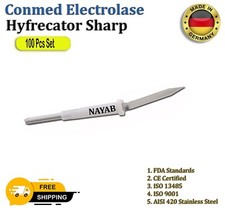 Conmed Electrolase Disposable Hyfrecator Sharp Tips Non-sterile Box of 100 - CE