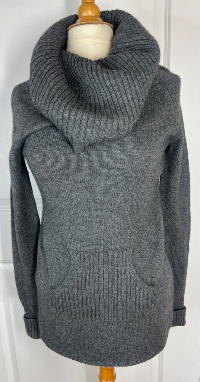 Gap, Medium Gray Large Turtle Neck, Long Sleeve, … - image 1