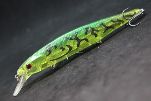 Señuelo de pesca cebo duro jerkbait con señuelo de 5 1/2 pulgadas 4/5 oz para pesca de lubinas M774 - Imagen 86 de 100