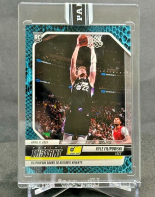 #ad #ad Kyle Filipowski RC #1 1 2024 25 Panini Instant #512 Career High 30pt BLUE VIPER $399.00