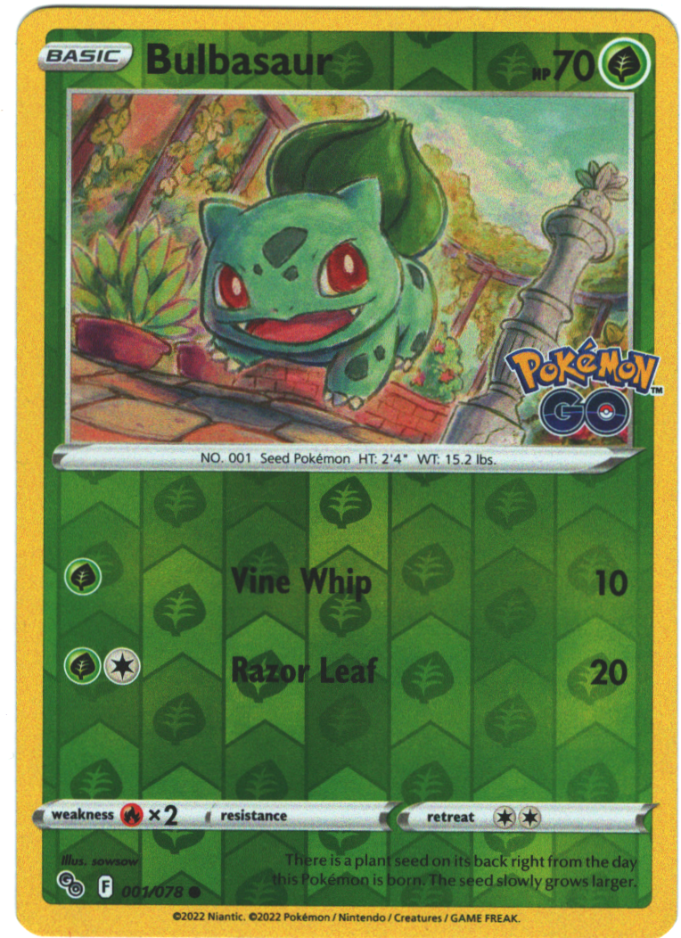 Bulbasaur - 93/147 - Common - Reverse Holo - Pokemon Singles » Platinum  Series » Supreme Victors - Frontline Games