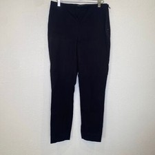 Everlane Women’s Black Stretchy Flat Front Ankle Pants Slim Fit EUC Sz 8