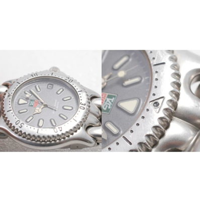 TAG Heuer S99.206K Men's Watch Gray Dial Date Function Fully