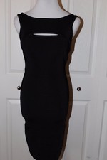 NWOT Guess by Marciano black bandage Celia dress size XS