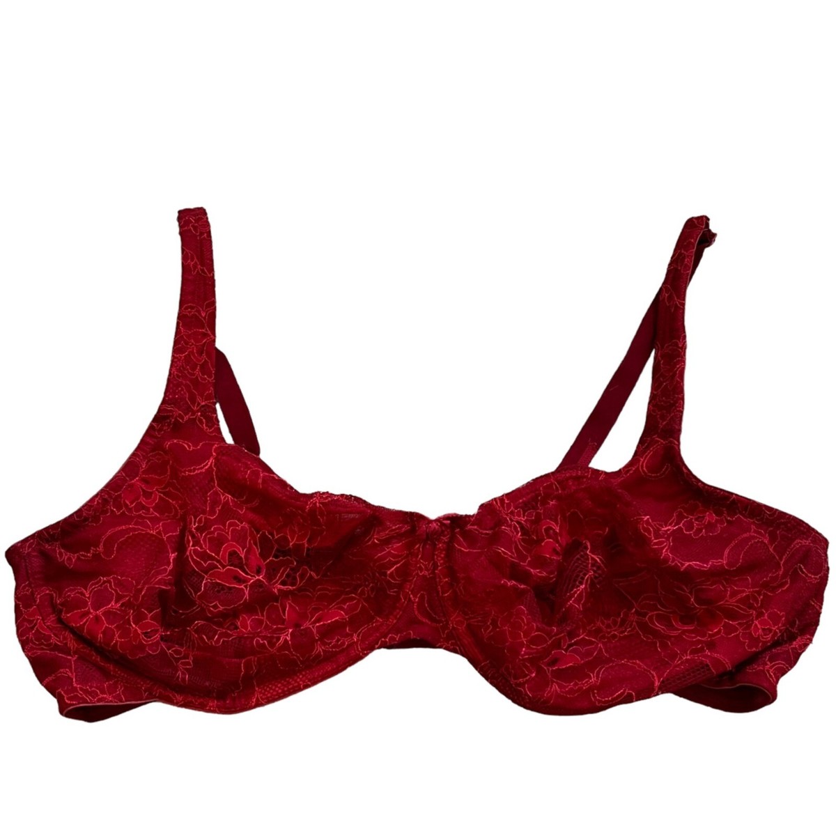 Red Cacique 42DD Lace Women's Bra | eBay