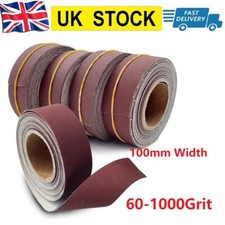 60-1000Grit Emery Burnish Tools Cloth Roll Abrasive Sand Paper Sanding Sheets