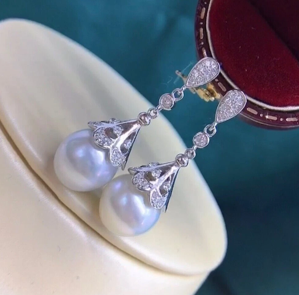 11mm pearl earrings online
