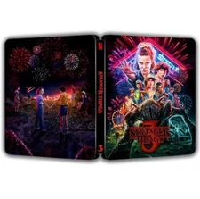 New Limited Edition Stranger Things Season 3 TVfans  Steelbook Case Custom Made