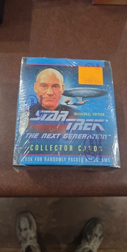 1992 Star Trek The Next Generation Inaugural Edition Sealed Box