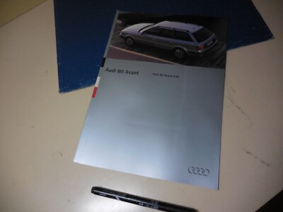 AUDI 80 Avant 2.6E Japanese Brochure 1994?  E-8CABC