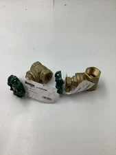 (QTY 2) Webstone 3/4" x 3/4" FIP Low Pressure Gate Valve H-10133W