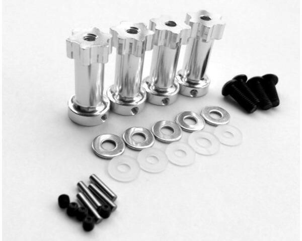 Hot Racing Aluminum 12mm Hex Hubs w/28mm Extension for Slash 4x4 Stampede 4x4