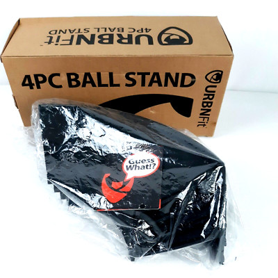 Exercise Ball Stand Base Easy Storage Design 4 Piece NIB