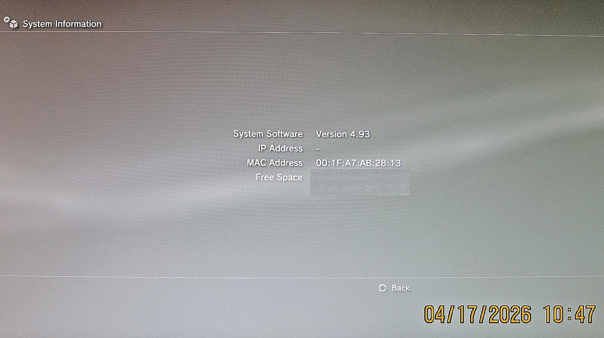 Sony Playstation3 CECHP01 [FAT] Motherboard, WiFi/Bluetooth