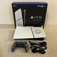 Sony PlayStation 5 Ps5 Slim Digital Edition 825gb Boxed Console. VGC. 