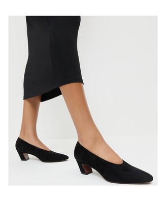 Loeffler Randall Neive Black Suede Low Pumps Sz 7.5