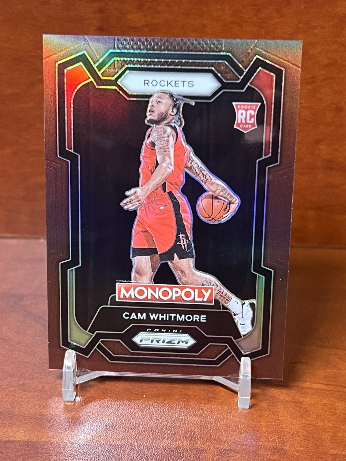 2023-24 Panini Prizm Monopoly - Cam Whitmore #31 Brown Prizm /249 (RC)