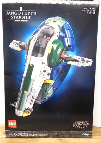 NEW Sealed LEGO Star Wars Jango Fett's Firespray-Class Starship (75409)