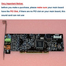 Creative Sound Blaster Audigy SE 7.1CH PCI Sound Card SB0570 Support WIN10 win7