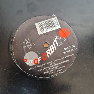 DJ Trace - Teach Me To Fly, Our Of Orbit Records 12 OUT 997, VG+, Hear It Here