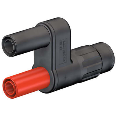 1PC STAUBLI 67.9536-21 Straight 50Ohms Rf Adapter Bnc Plug To Banana Socket